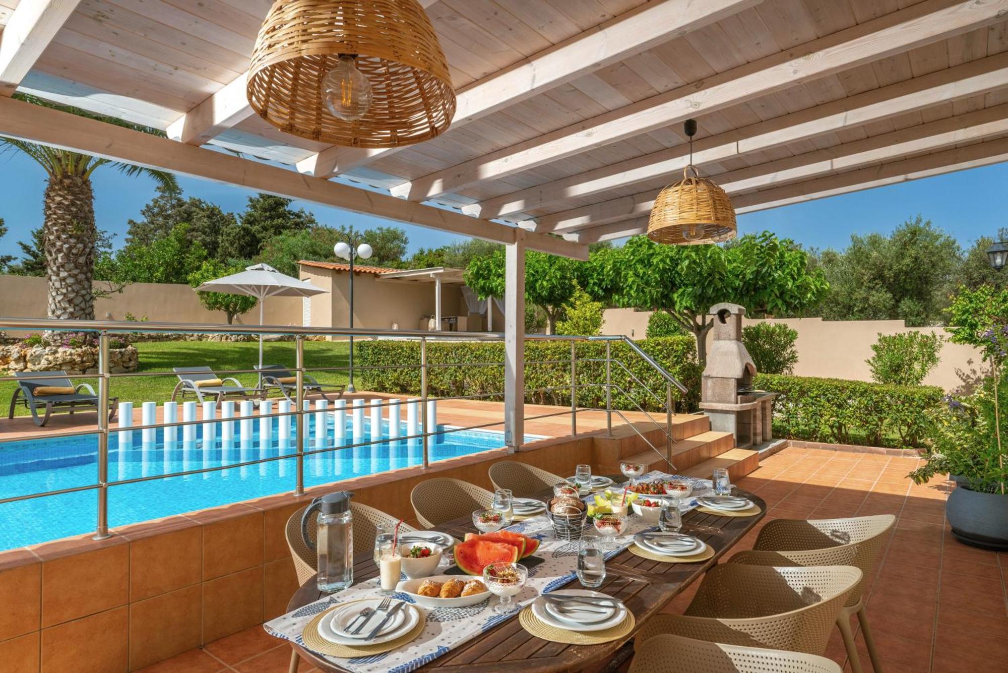 Villa Aretousa 1 Agia Marina Esterno foto