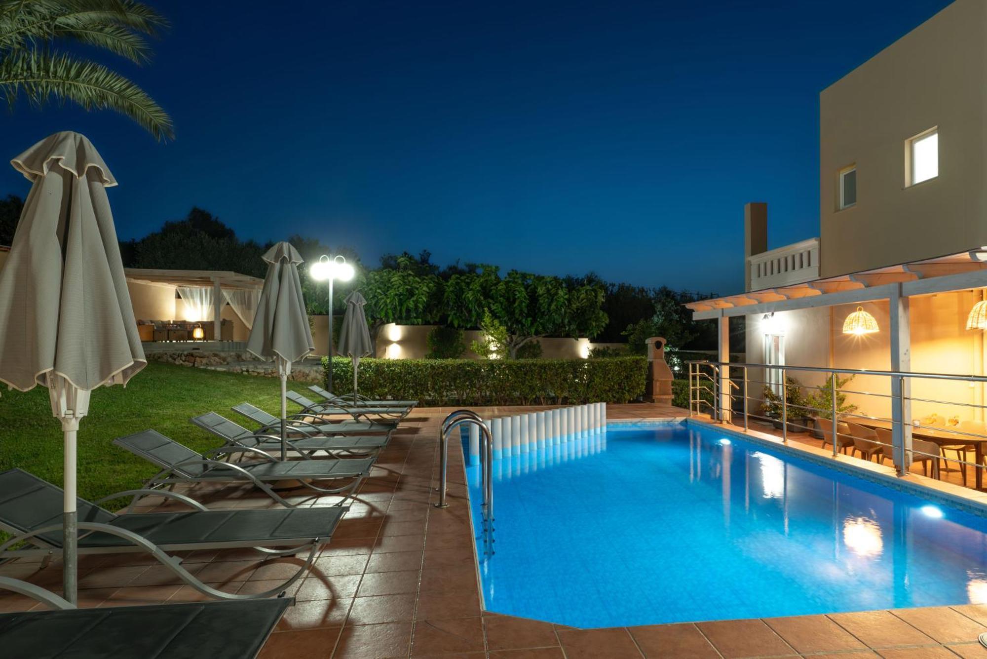 Villa Aretousa 1 Agia Marina Esterno foto