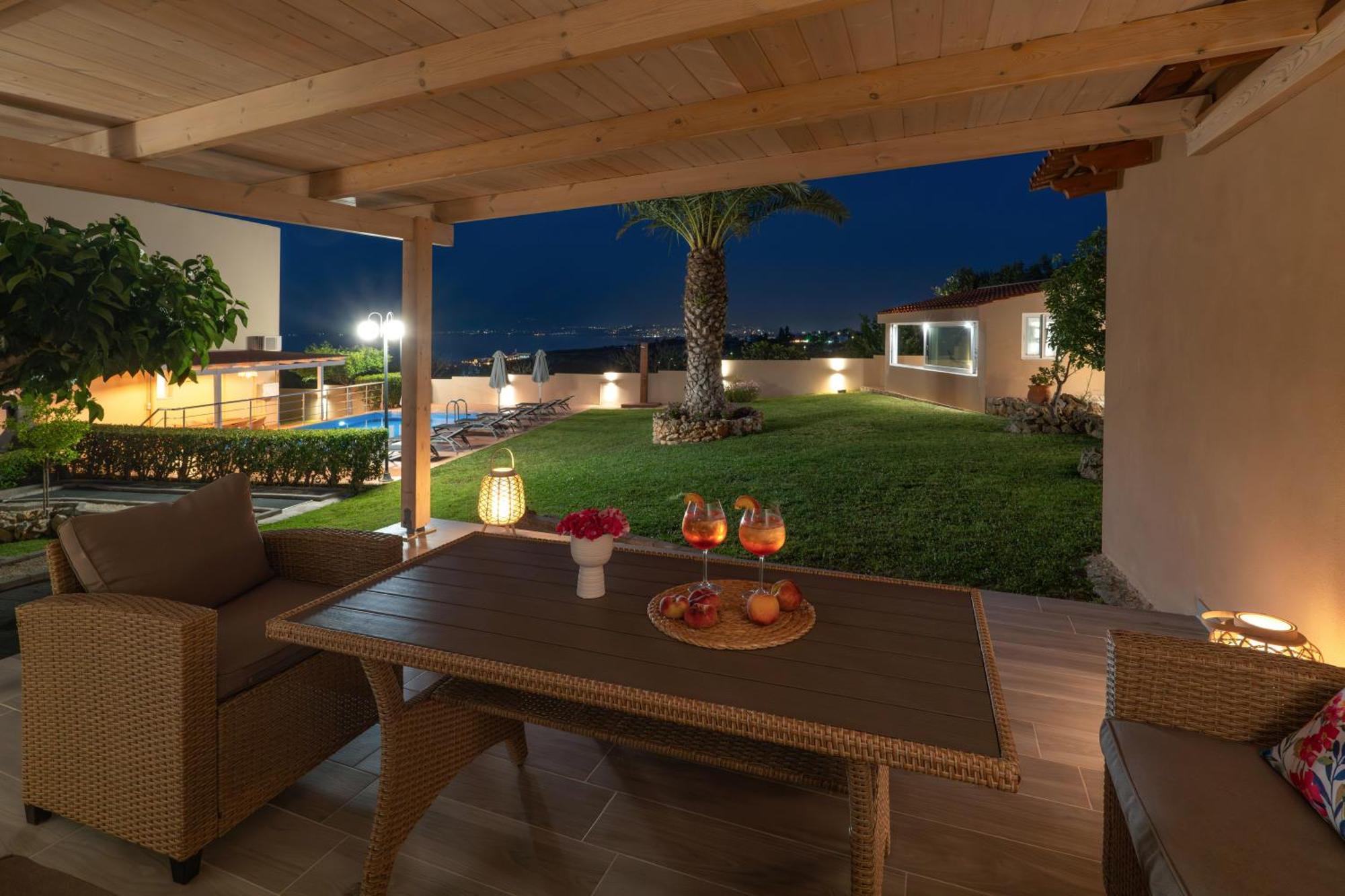 Villa Aretousa 1 Agia Marina Esterno foto
